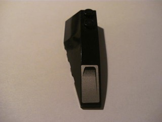 Lego Wedge 6 x 2 Right with Air Outlet Pattern (Sticker) - Set 8647 / Black