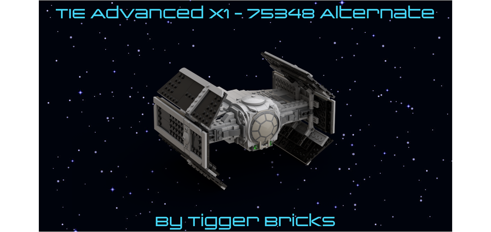 Lego TIE Advnced x1 - 75348 Alternate