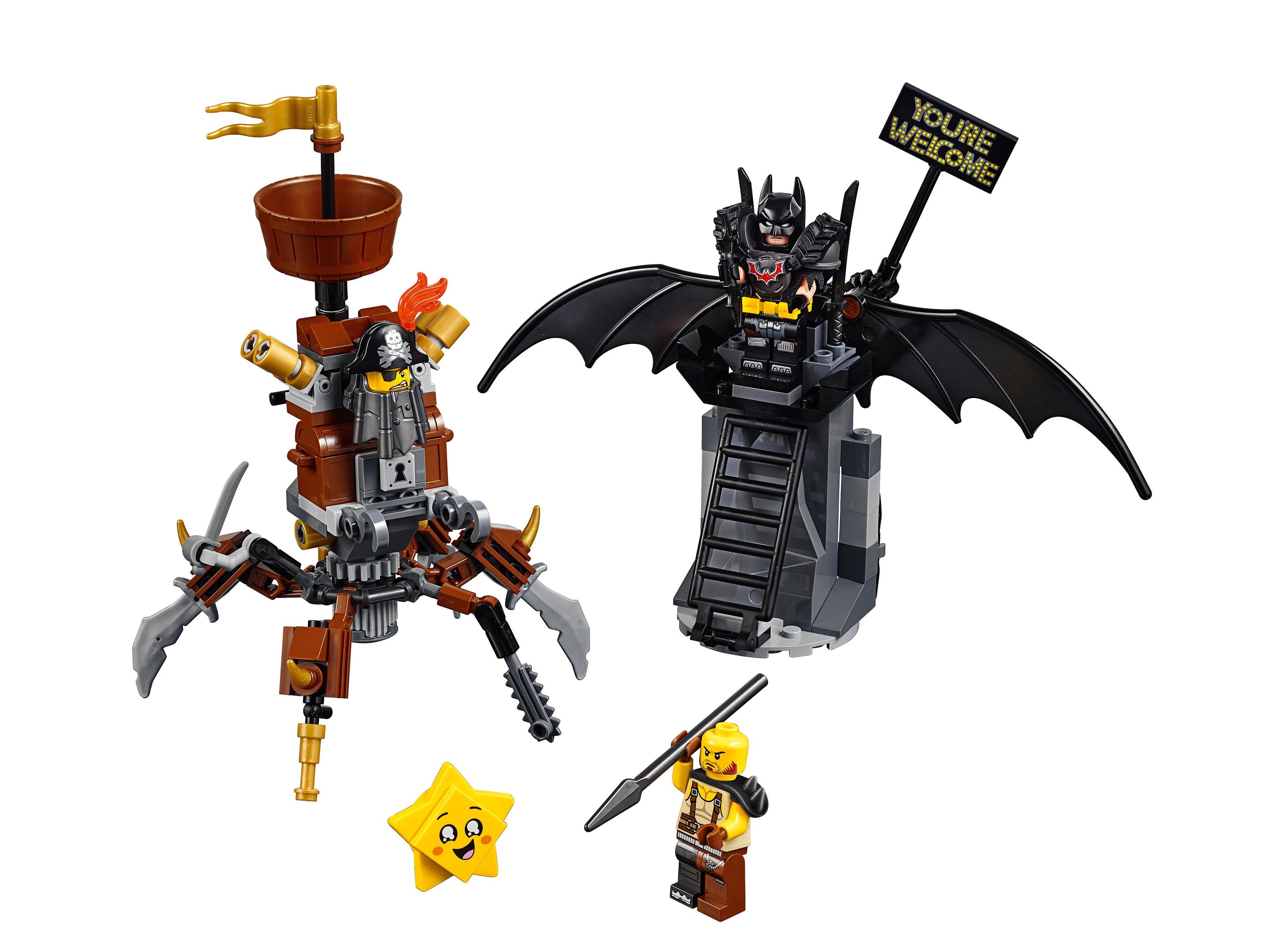 Lego Battle-Ready Batman and MetalBeard