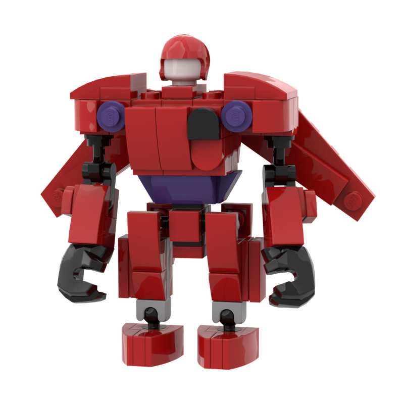 Lego Baymax Armor (minifigure scale)