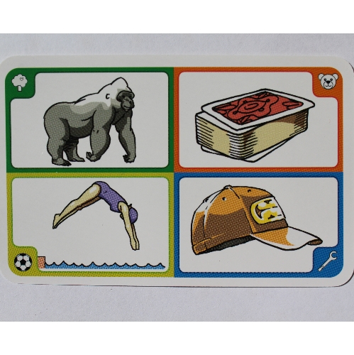 Lego Game Card, Creationary, 103 Gorilla