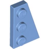 Lego Wedge Plate 3 x 2 Right / Medium Blue