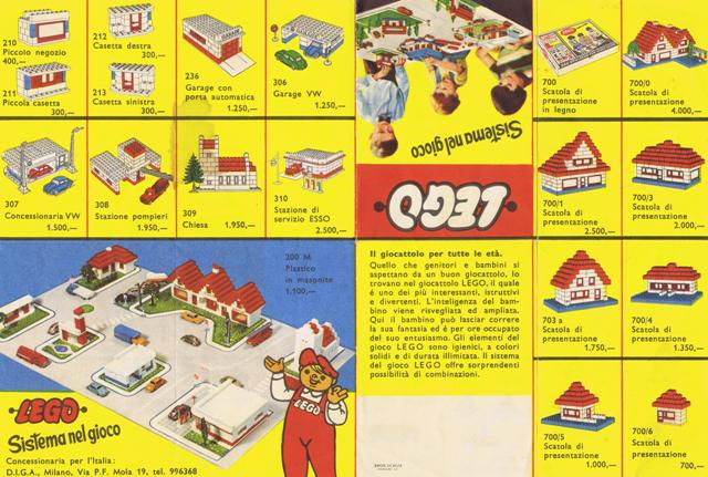 Lego 1958 Italian