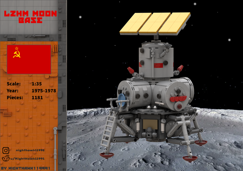 Lego LZhM (Laboratory-Residence Module)