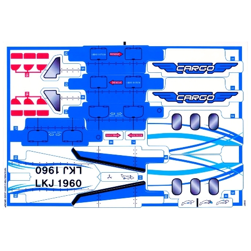 Lego Sticker Sheet 1 for Set 42025-1 / [No Color/Any Color]
