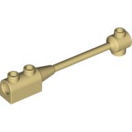 Lego Bar 1 x 8 with Brick 1 x 2 Curved Top End (Original, No Axle Holder) / Tan