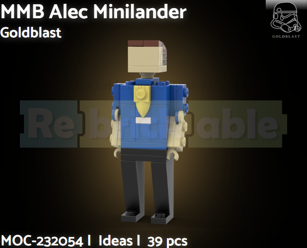 Lego Master Model Builder Alec Minilander