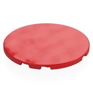 Lego Tile Round 6 x 6 / Red