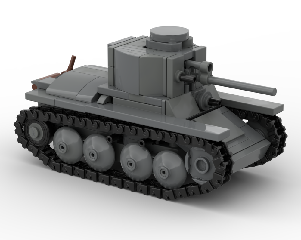 LEGO ww2 Panzer 38 T 1:45 scale