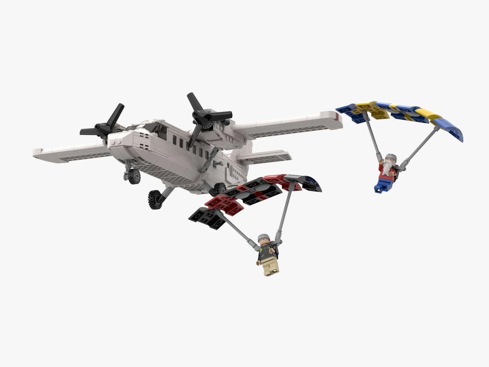Lego DHC-6 Twin Otter (with Skydivers)