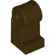 Lego Leg, Left / Dark Brown