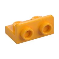 Lego Bracket 1 x 2 - 1 x 2 Inverted / Bright Light Orange