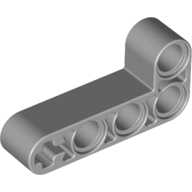 Lego Technic Beam 2 x 4 L-Shape Thick / Light Bluish Gray