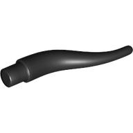 Lego Animal Body Part, Horn (Cattle) / Tentacle / Vine / Branch / Tongue - Long / Black