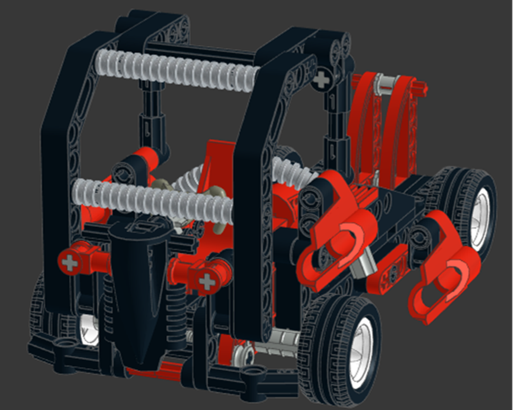 Lego 8242 TECHNIC TRUCK - MODIFICATION