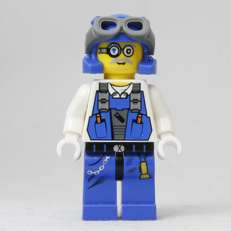 Lego Brains, Blue, with Goggles