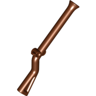 Lego Weapon Gun / Flintlock / Musket (Pirate) / Reddish Brown