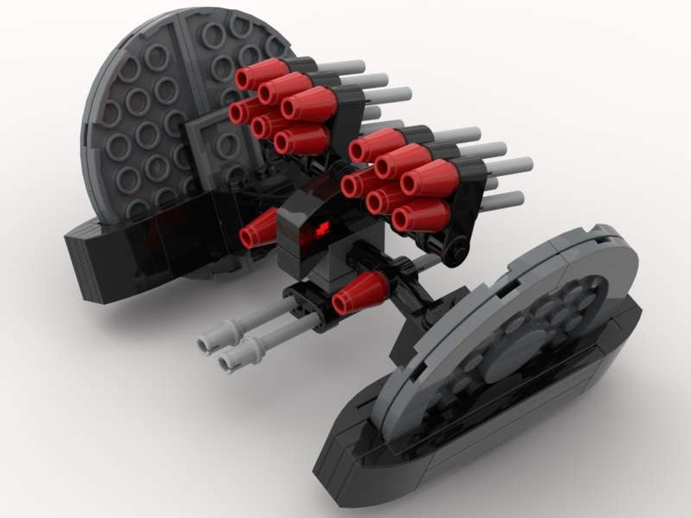 Lego Mini Hailfire Droid (Heavy & Rolling)