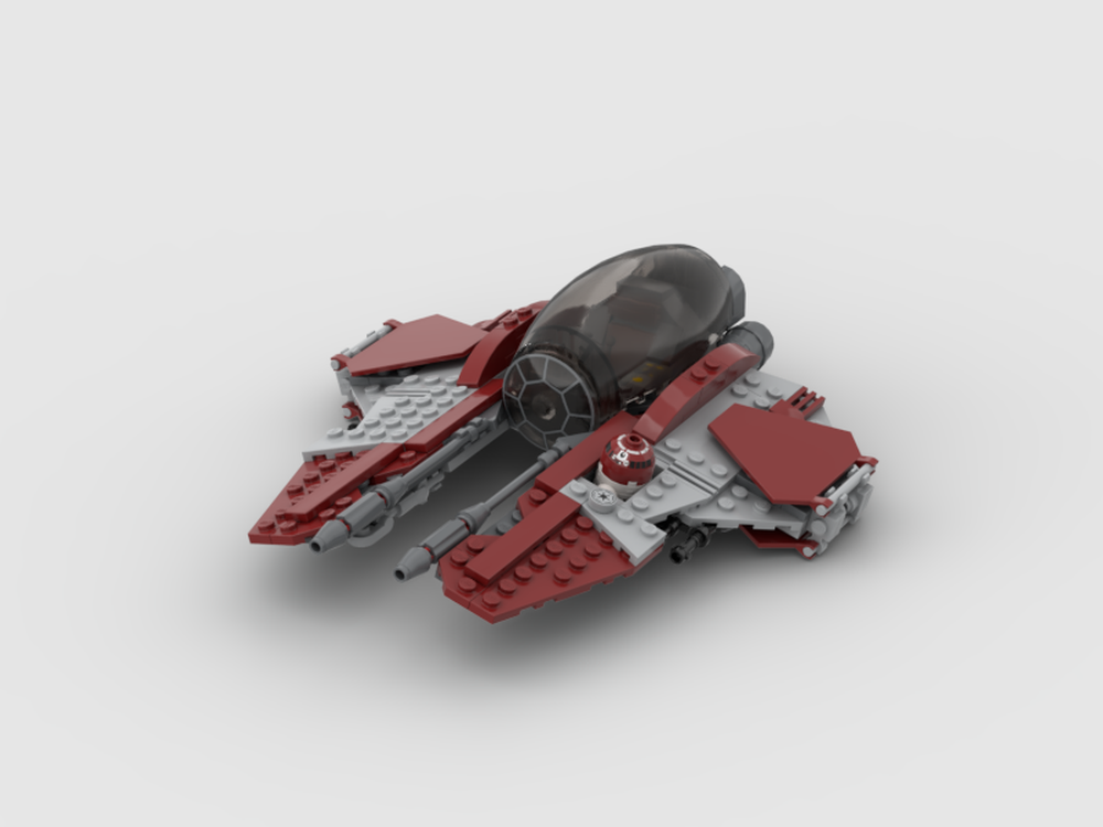 Lego [2020 Version] Obi-Wan's Jedi Interceptor (75135) + Anakin's Jedi Interceptor (75281) 2Bricks Modification