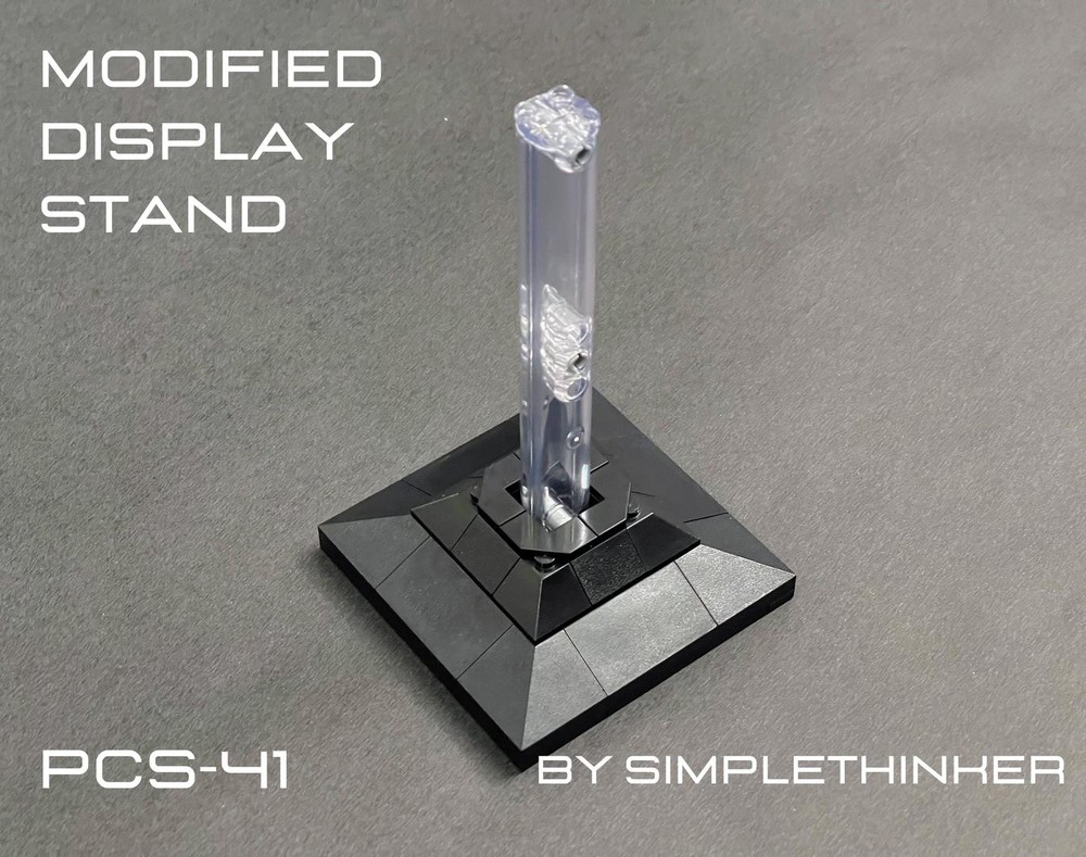 Lego Modified Vertical Display Stand