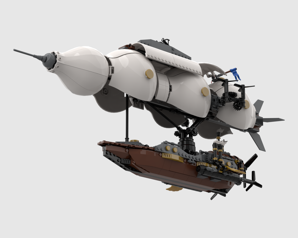 Lego GnomeCraft Sky Lion Airship