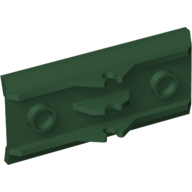Lego Hinge Panel 6 x 3 / Dark Green
