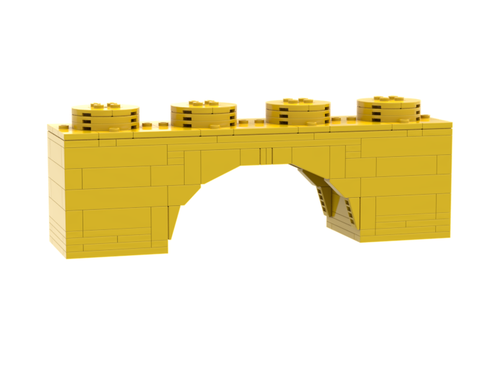 Lego Upscaled Arch 1x4 part 3659