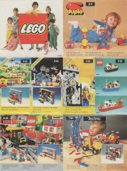 Lego 1984 Mini European DK/N/S/SF (104080)