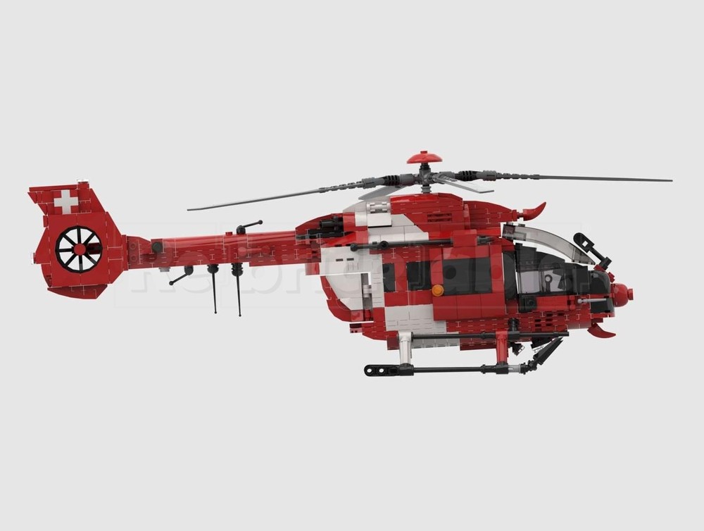 Lego Helicopter Airbus H145 Rega
