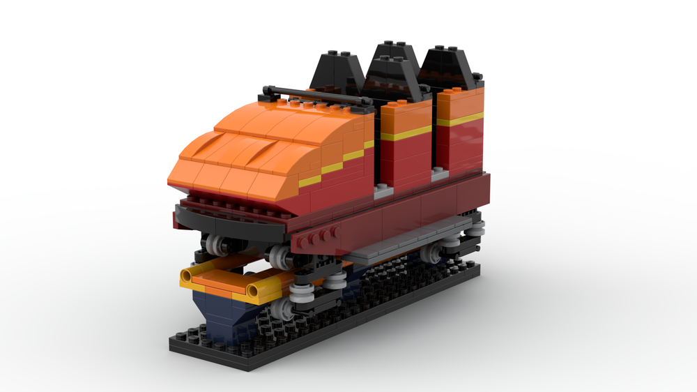 Lego Roller Coaster Busch Gardens Scorpion