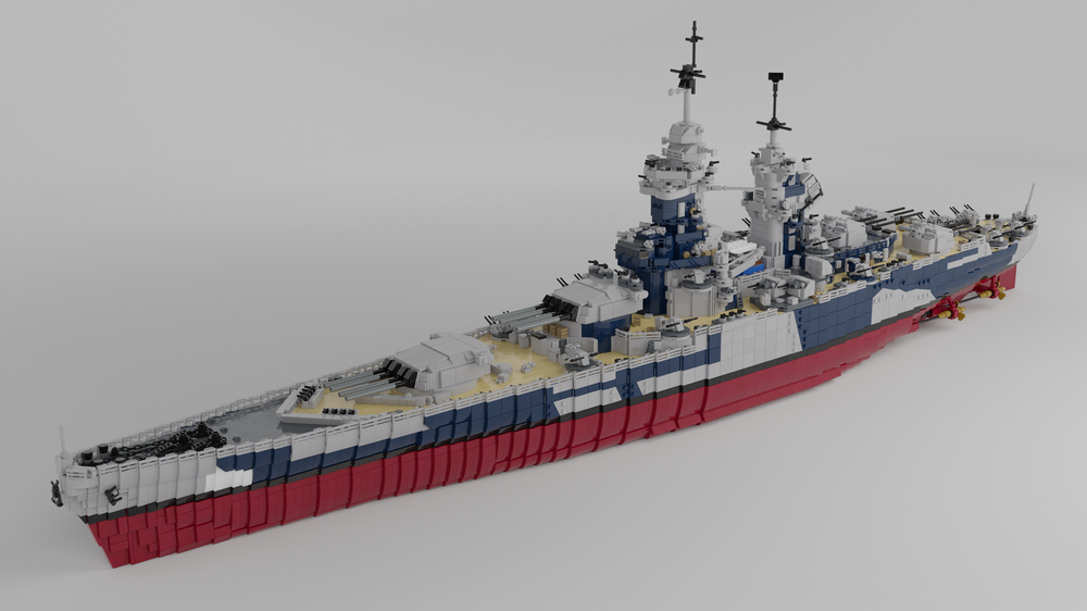 Lego French Battleship Richelieu