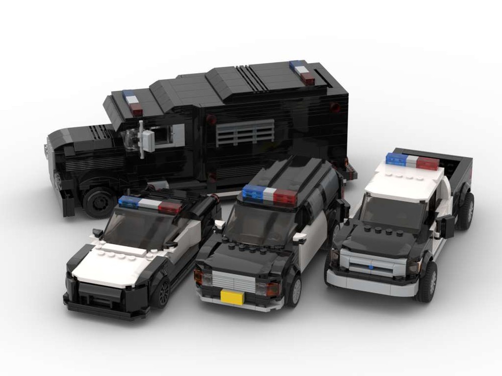 Lego Police Vehicle Pack - 8 Stud Speed Champions