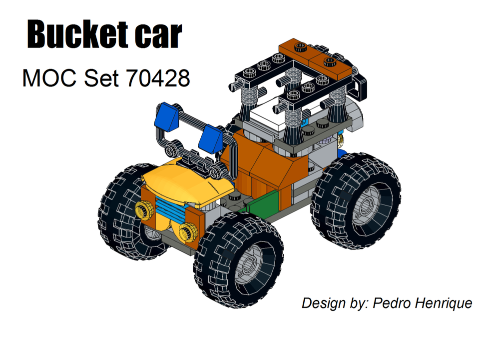 Lego Bucket car - MOC 70428