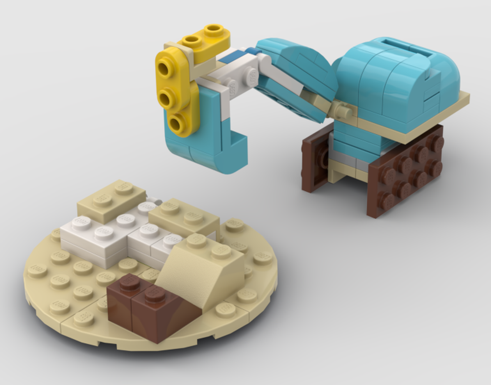 Lego 31128 Mini Excavator