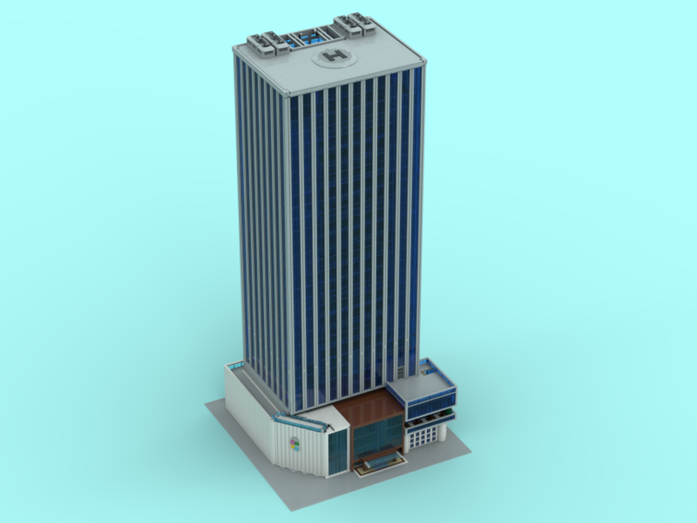 Lego Commercial complex Mall+Hotel