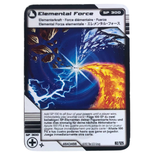 Lego Trading Card, Ninjago Deck #2: 82 - Elemental Force - International Version