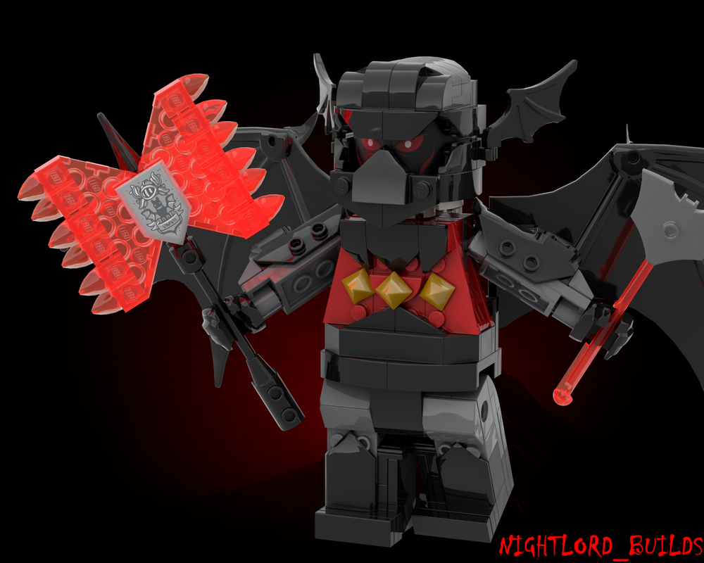 Lego Basil The Batlord: Giantfig Demon-bat Form.
