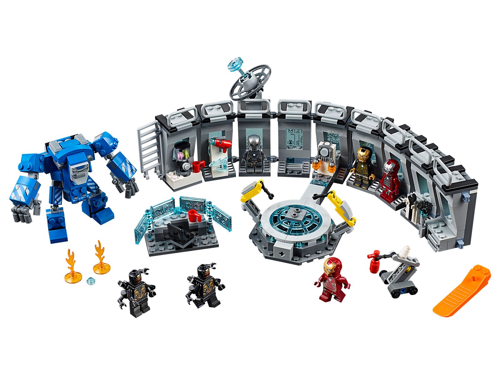 Lego Iron Man Hall of Armor