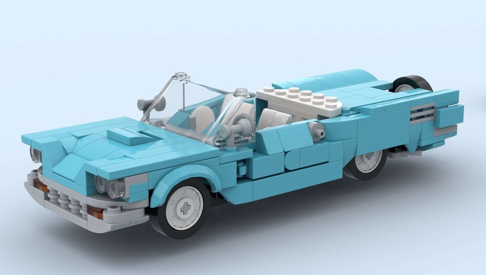 Lego 1960 Ford Thunderbird - 8 stud wide