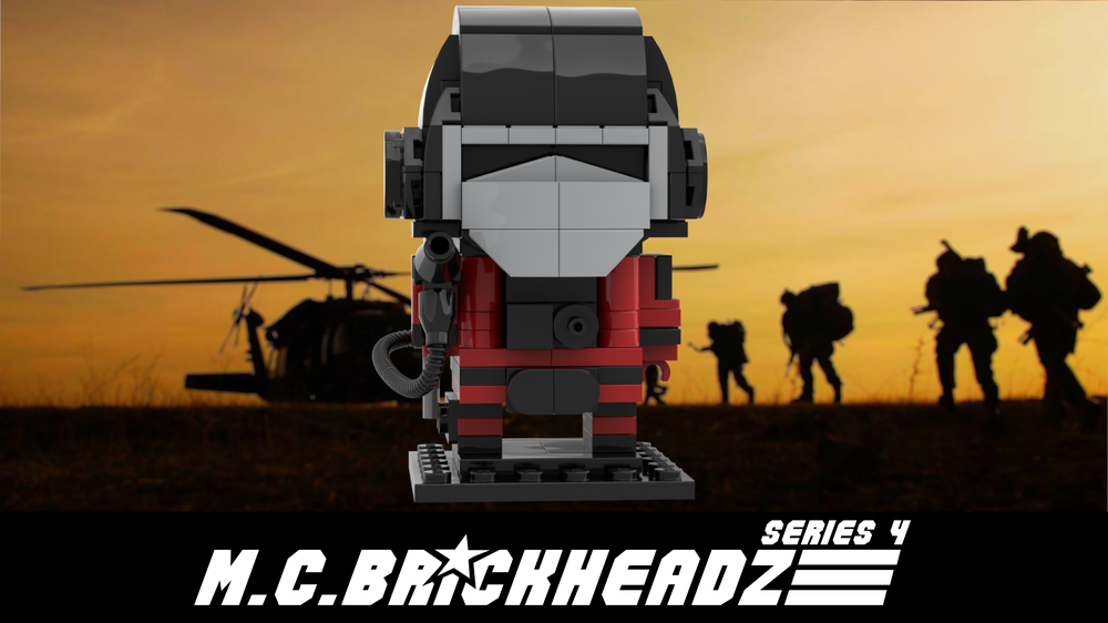 Lego Barbecue (1985) - M.C.Brickheadz series 4