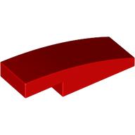 Lego Brick Curved 3 x 1 x 2/3 / Red
