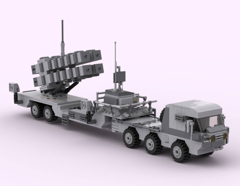 Lego Patriot missile system (MIM-104 Patriot)