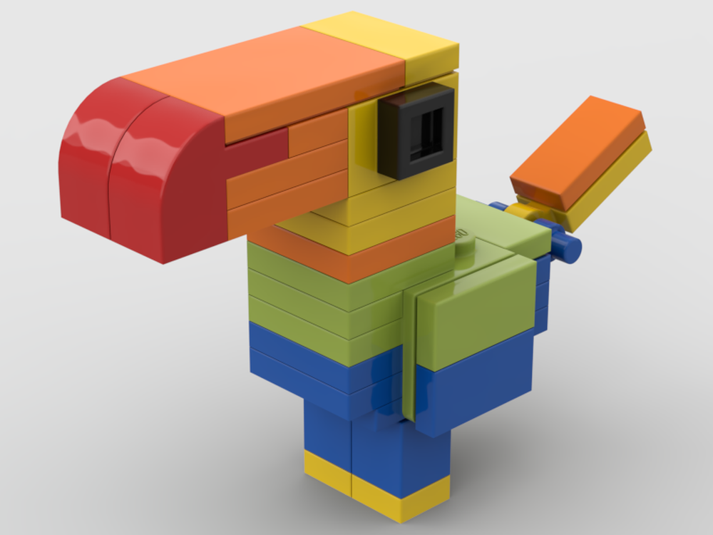 Lego Big Beak (Minecraft Legends)