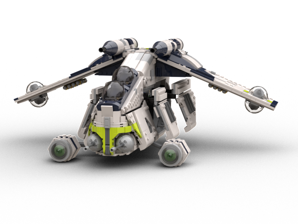 Lego Republic Gunship - CW Plo's Bros (Wolfpack) Version