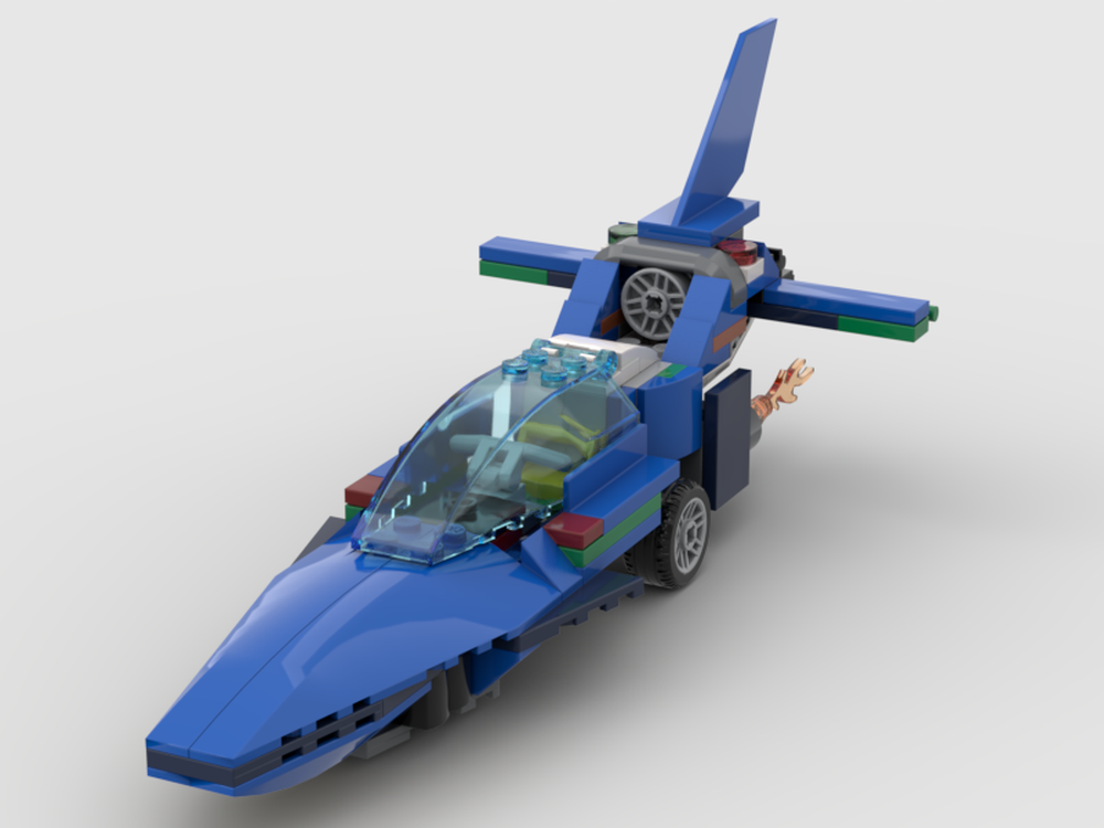 Lego 60208 - Speed Record Jet Car