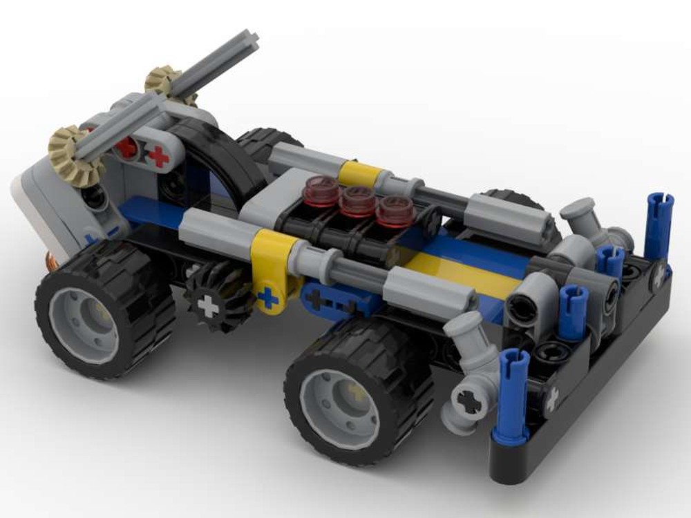 Lego 42020+8290 Armored Car