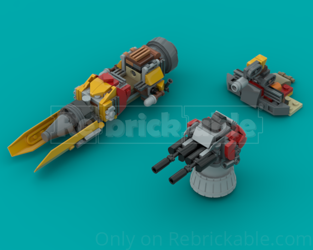 Lego cobb vanth speeder alt build