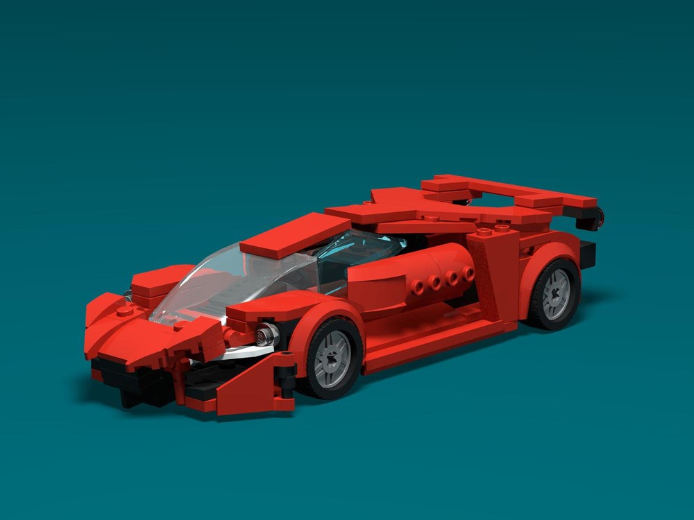 Lego F80 with 8 studs wide