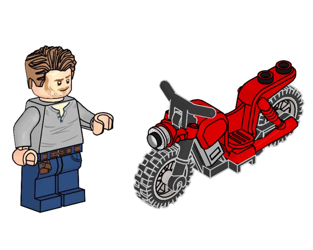 Lego Owen's Mega Motorcycle