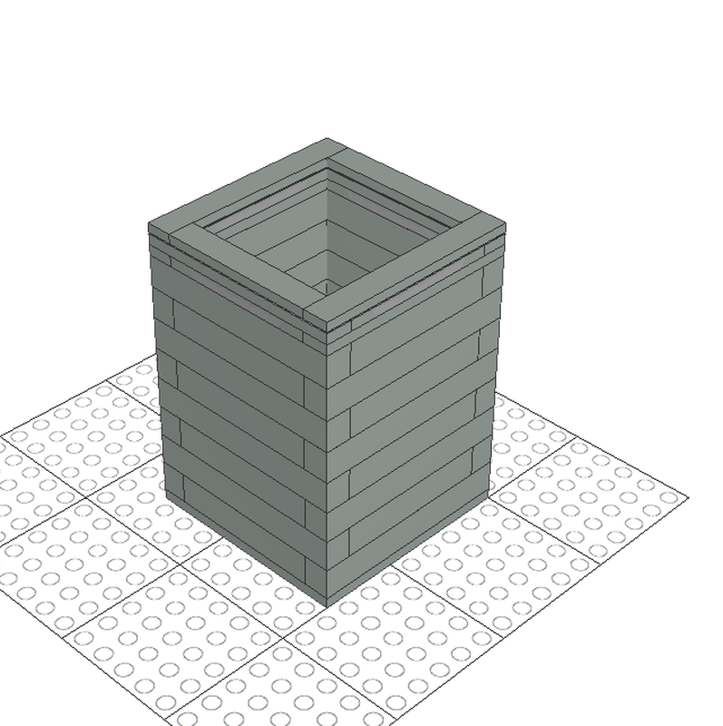 Lego 8 x 8 pencile holder Set #2